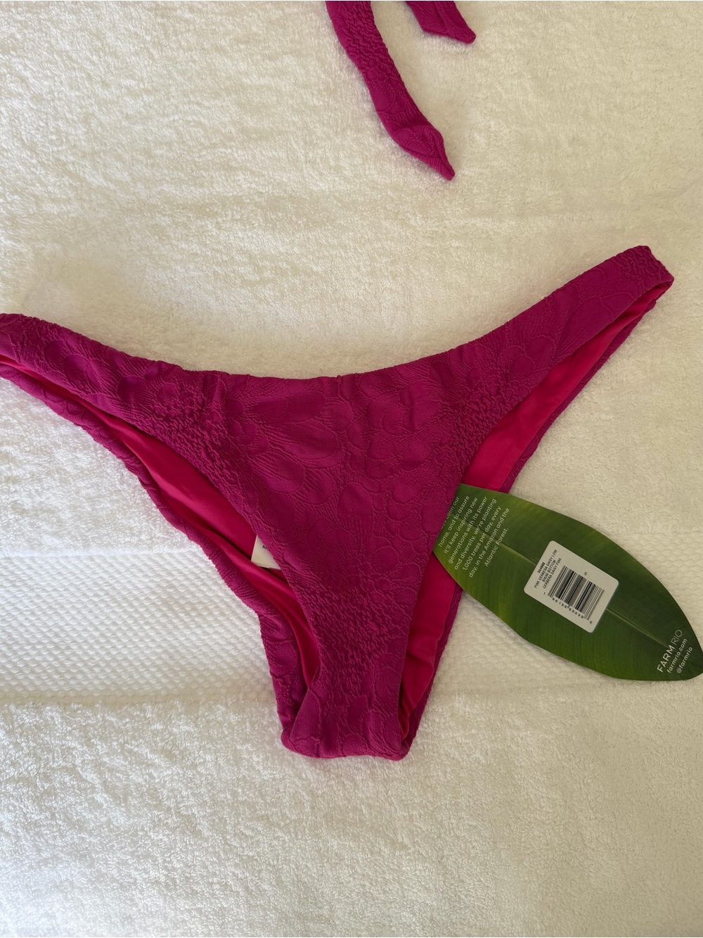 Set - Farm Rio Pink Gerbera Daisy Bikini - Picture 12 of 14